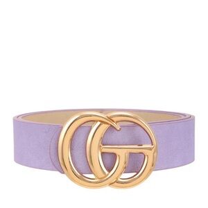 Gorgeous Lavender Designer Inspired Belt